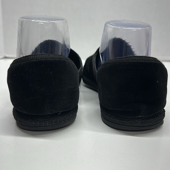 The Row Friulane Ventian Velvet D'Orsay Ballet Flats Shoes Black Size 40 US 10 - Picture 5 of 11